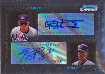 2010 Bowman Chrome - USA Baseball Dual Autographs #USADA-6 Albert Almora / Brian Ragira Front
