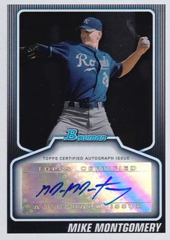 2010 Bowman Draft Picks & Prospects - Prospect Autographs #BPA-MM Mike Montgomery Front