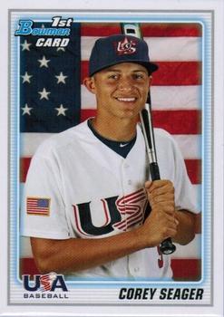 2010 Bowman Draft Picks & Prospects - Prospects #BDPP108 Corey Seager Front