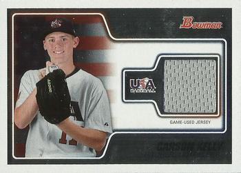 2010 Bowman Draft Picks & Prospects - USA Baseball Jerseys #USAR-10 Carson Kelly Front