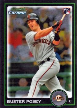 2010 Bowman Draft Picks & Prospects - Chrome #BDP61 Buster Posey Front