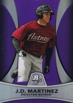 2010 Bowman Platinum - Prospects Purple Refractors #PP23 J.D. Martinez Front