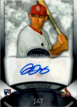 2010 Bowman Sterling - Rookie Autographs #46 Jon Jay Front