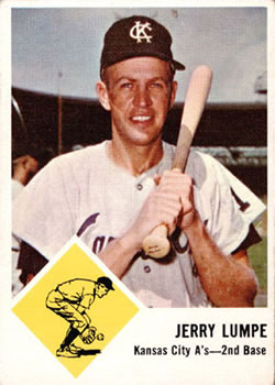 1963 Fleer #16 Jerry Lumpe Front