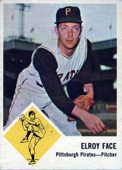 1963 Fleer #57 Roy Face Front