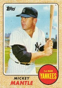 2010 Topps - The Cards Your Mom Threw Out (Original Back) #280 Mickey Mantle Front