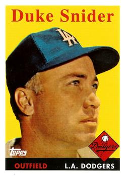 2010 Topps - The Cards Your Mom Threw Out (Original Back) #88 Duke Snider Front
