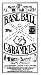 2010 Topps 206 - Mini American Caramel #182 Lou Gehrig Back