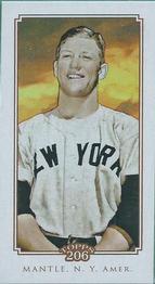 2010 Topps 206 - Mini Old Mill #91 Mickey Mantle Front