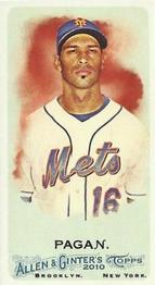 2010 Topps Allen & Ginter - Mini A & G Back #323 Angel Pagan Front