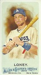 2010 Topps Allen & Ginter - Mini A & G Back #79 James Loney Front