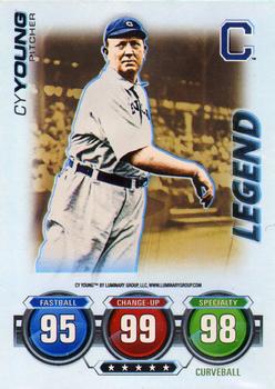 2010 Topps Attax - Battle of the Ages Foil #NNO Cy Young Front
