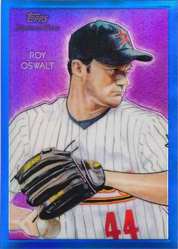 2010 Topps Chrome - National Chicle Blue Refractors #CC29 Roy Oswalt Front