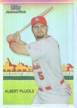 2010 Topps Chrome - National Chicle Refractors #CC1 Albert Pujols Front