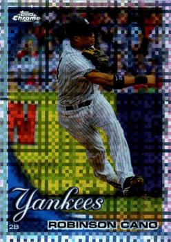 2010 Topps Chrome - X-Fractors #114 Robinson Cano Front