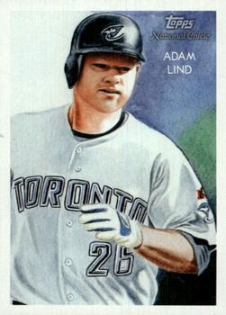 2010 Topps National Chicle - Bazooka Back #45 Adam Lind Front