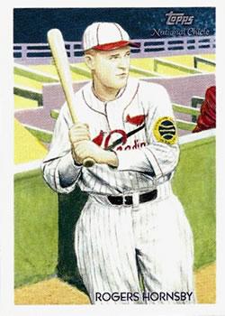 2010 Topps National Chicle - Bazooka Back #227 Rogers Hornsby Front