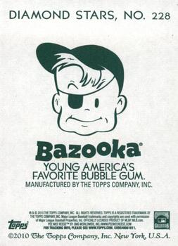 2010 Topps National Chicle - Bazooka Back #228 Pee Wee Reese Back