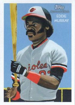 2010 Topps National Chicle - Umbrella Black Back #219 Eddie Murray Front