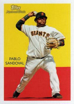 2010 Topps National Chicle - Umbrella Red Back #103 Pablo Sandoval Front