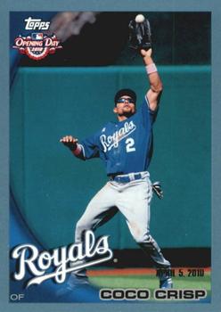 2010 Topps Opening Day - Blue #81 Coco Crisp Front