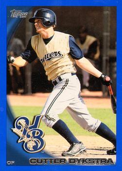 2010 Topps Pro Debut - Blue #18 Cutter Dykstra Front