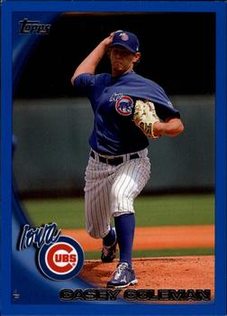 2010 Topps Pro Debut - Blue #340 Casey Coleman Front