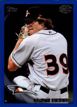 2010 Topps Pro Debut - Blue #432 Ryan Berry Front