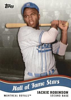 2010 Topps Pro Debut - Hall of Fame Stars #HOF-1 Jackie Robinson Front