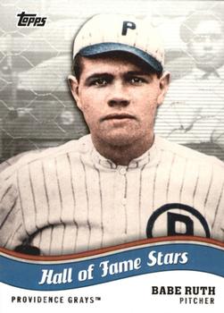 2010 Topps Pro Debut - Hall of Fame Stars #HOF-2 Babe Ruth Front