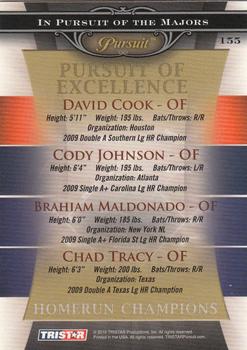 2010 TriStar Pursuit #155 David Cook / Cody Johnson / Brahiam Maldonado / Chad Tracy Back