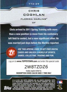 2011 Topps - Topps Town (Series 2) #TT2-29 Chris Coghlan Back