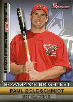 2011 Bowman - Bowman's Brightest #BBR4 Paul Goldschmidt Front