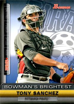 2011 Bowman - Bowman's Brightest #BBR24 Tony Sanchez Front