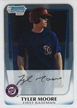 2011 Bowman - Chrome Prospects #BCP5 Tyler Moore Front