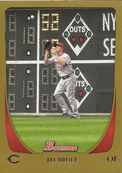2011 Bowman - Gold #120 Jay Bruce Front