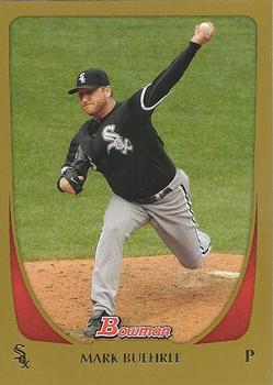 2011 Bowman - Gold #151 Mark Buehrle Front