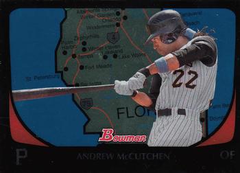 2011 Bowman - International #59 Andrew McCutchen Front