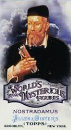 2011 Topps Allen & Ginter - Mini World's Most Mysterious Figures #WMF8 Nostradamus Front