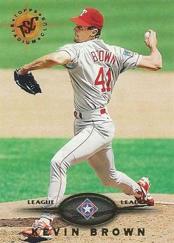 1995 Stadium Club #417 Kevin Brown Front