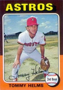 1975 Topps Mini #119 Tommy Helms Front