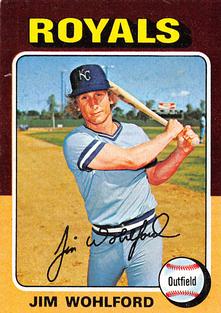 1975 Topps Mini #144 Jim Wohlford Front