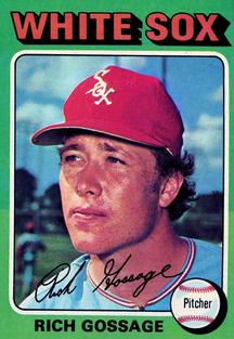 1975 Topps Mini #554 Rich Gossage Front