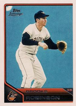 2011 Topps Lineage #74 Brooks Robinson Front
