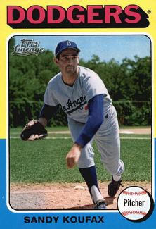 2011 Topps Lineage - 1975 Mini #1 Sandy Koufax Front