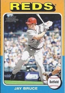 2011 Topps Lineage - 1975 Mini #44 Jay Bruce Front