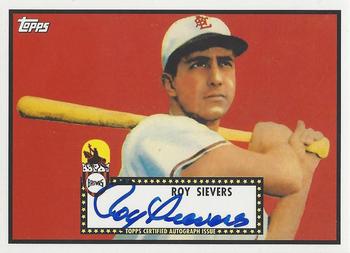 2011 Topps Lineage - Autographs #RA-RSI Roy Sievers Front