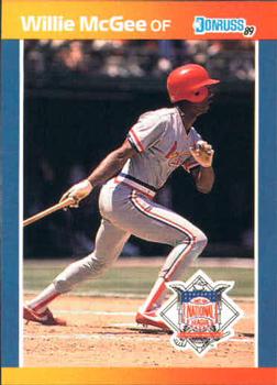 1989 Donruss All-Stars #51 Willie McGee Front