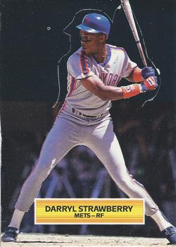 1989 Donruss All-Stars - Pop-Ups #NNO Darryl Strawberry Front