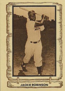 1980 Cramer Baseball Legends Series 1 #15b Jackie Robinson Front
